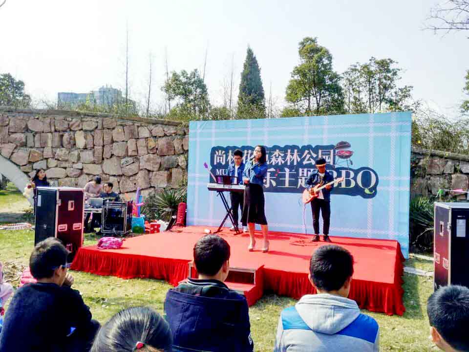草地音乐主题BBQ
